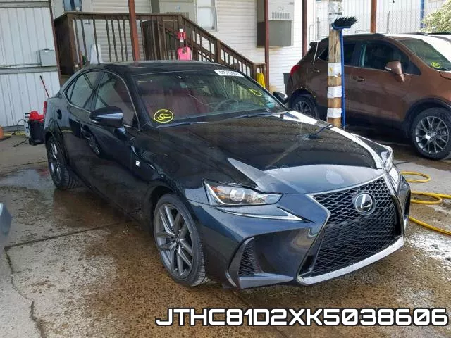 JTHC81D2XK5038606 2019 Lexus IS, 300