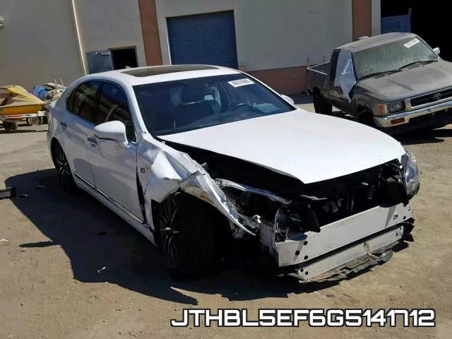 JTHBL5EF6G5141712 2016 Lexus LS, 460