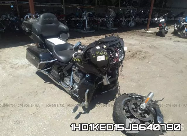 1HD1KED15JB640790 2018 Harley-Davidson FLHTK, Ultra Limited