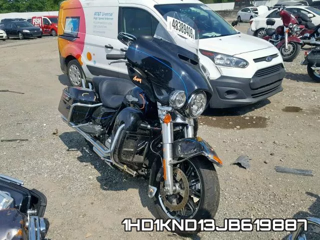 1HD1KND13JB619887 2018 Harley-Davidson FLHTK, Shrine Ultra Limited