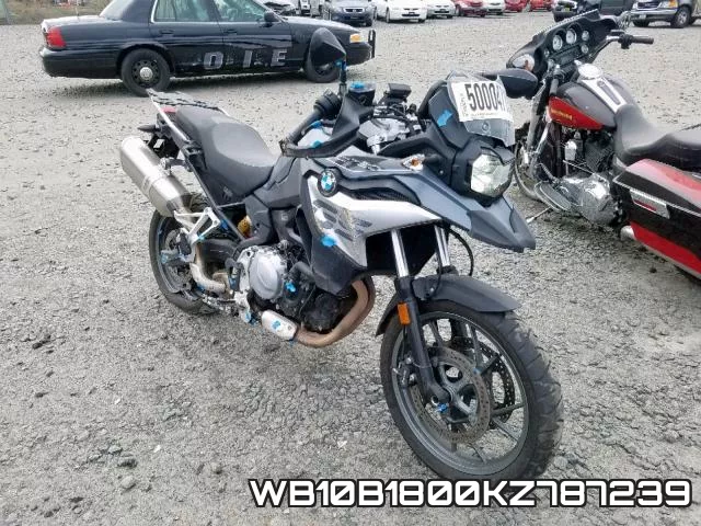 WB10B1800KZ787239 2019 BMW F, GS