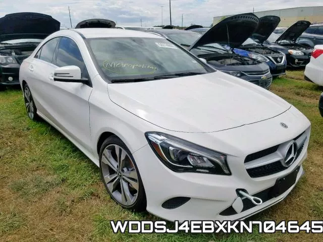 WDDSJ4EBXKN704645 2019 Mercedes-Benz CLA-Class,  250