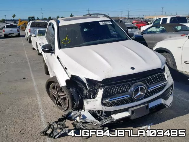 4JGFB4JB7LA103485 2020 Mercedes-Benz GLE-Class,  350