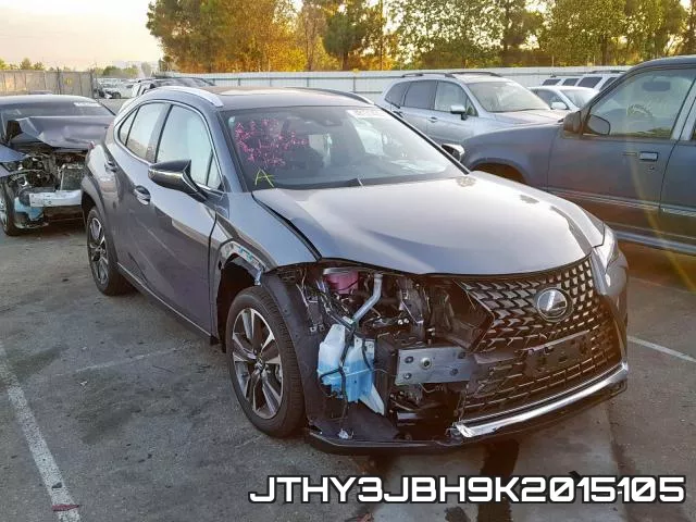 JTHY3JBH9K2015105 2019 Lexus UX, 200