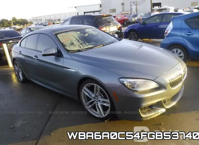 WBA6A0C54FGB53740 2015 BMW 6 Series, 640 I Gran Coupe