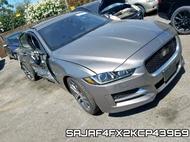 SAJAF4FX2KCP43969 2019 Jaguar XE, R - Sport