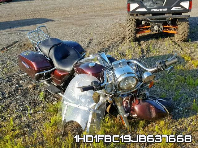1HD1FBC19JB637668 2018 Harley-Davidson FLHR, Road King