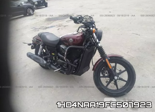 1HD4NAA19FC507923 2015 Harley-Davidson XG500