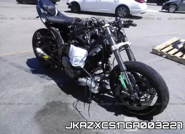 JKAZXCS17GA003227 2016 Kawasaki ZX1000, S