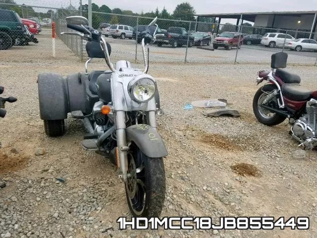 1HD1MCC18JB855449 2018 Harley-Davidson FLRT, Free Wheeler