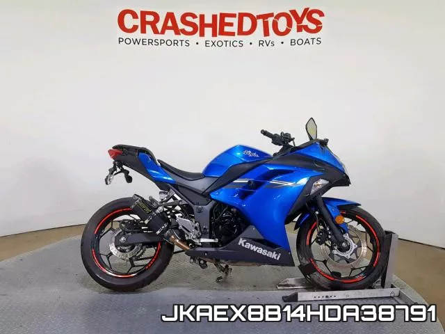 JKAEX8B14HDA38791 2017 Kawasaki EX300, B