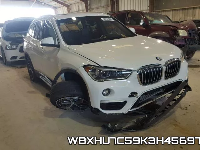 WBXHU7C59K3H45697 2019 BMW X1, Sdrive28I