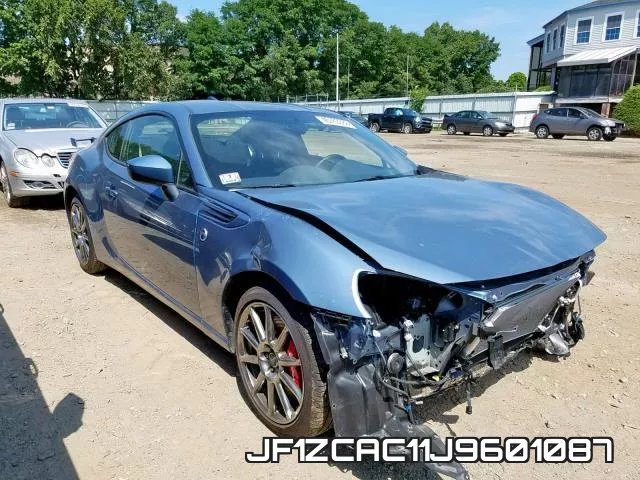 JF1ZCAC11J9601087 2018 Subaru BRZ, 2.0 Limited