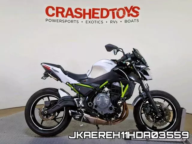 JKAEREH11HDA03559 2017 Kawasaki ER650, H