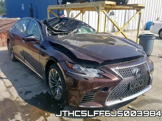 JTHC5LFF6J5003984 2018 Lexus LS, 500
