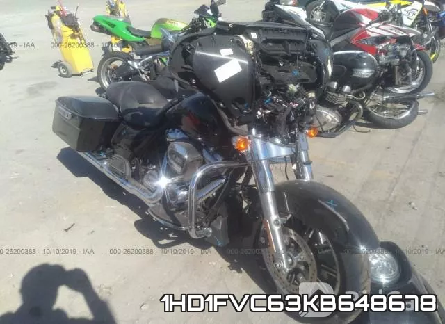 1HD1FVC63KB648678 2019 Harley-Davidson FLHT