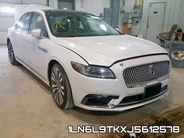 1LN6L9TKXJ5612578 2018 Lincoln Continental,  Select