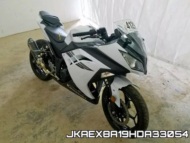 JKAEX8A19HDA33054 2017 Kawasaki EX300, A