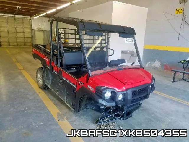 JKBAFSG1XKB504355 2019 Kawasaki KAF820, G
