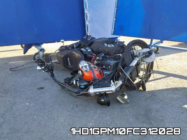 1HD1GPM10FC312028 2015 Harley-Davidson FXDWG, Dyna Wide Glide
