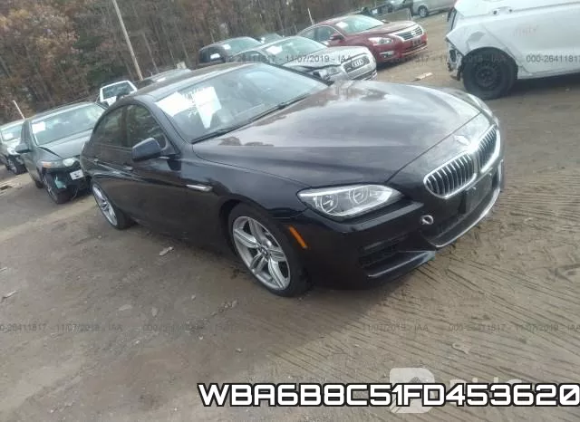 WBA6B8C51FD453620 2015 BMW 6 Series, 640 Xi/Gran Coupe