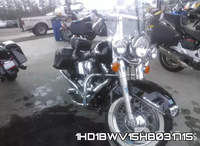1HD1BWV15HB031715 2017 Harley-Davidson FLSTC, Heritage Softail Classic