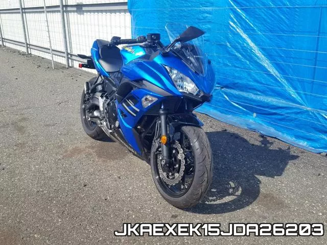 JKAEXEK15JDA26203 2018 Kawasaki EX650, F