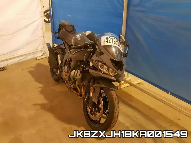 JKBZXJH18KA001549 2019 Kawasaki ZX636, K