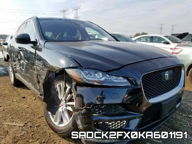 SADCK2FX0KA601191 2019 Jaguar F-Pace, Prestige