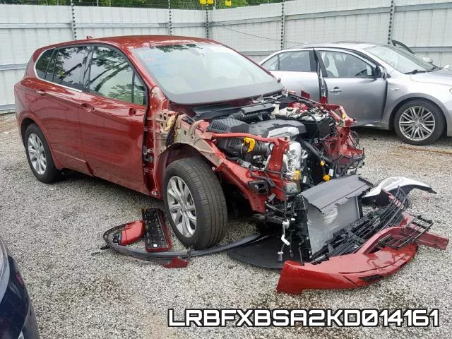 LRBFXBSA2KD014161 2019 Buick Envision, Preferred