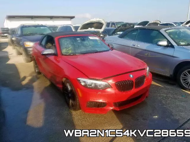 WBA2N1C54KVC28659 2019 BMW 2 Series, M240I