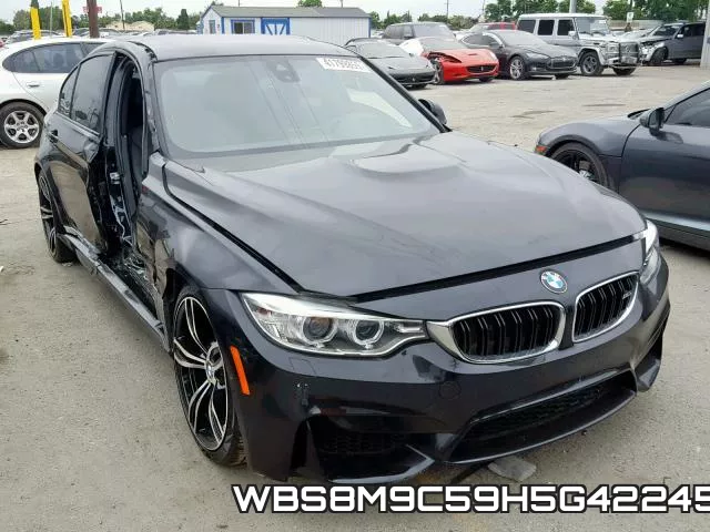 WBS8M9C59H5G42245 2017 BMW M3