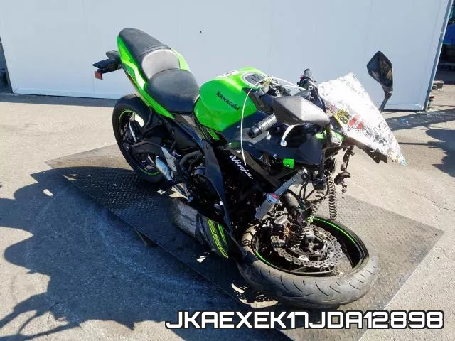 JKAEXEK17JDA12898 2018 Kawasaki EX650, F