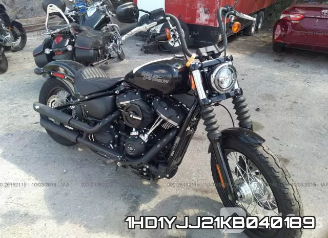 1HD1YJJ21KB040189 2019 Harley-Davidson FXBB