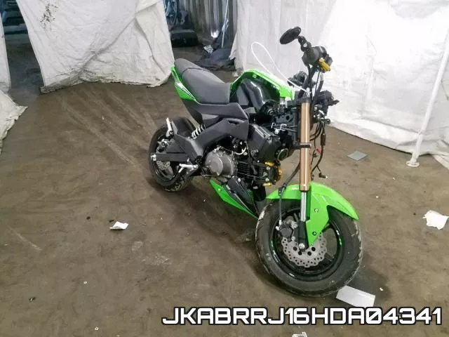 JKABRRJ16HDA04341 2017 Kawasaki BR125, J