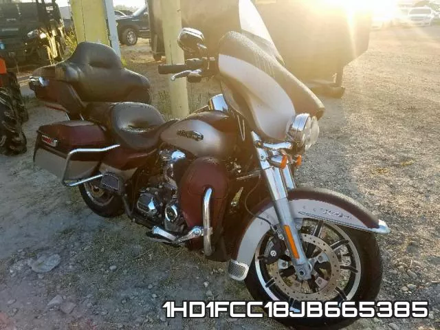 1HD1FCC18JB665385 2018 Harley-Davidson FLHTCU, Ultra Classic Electra Glide