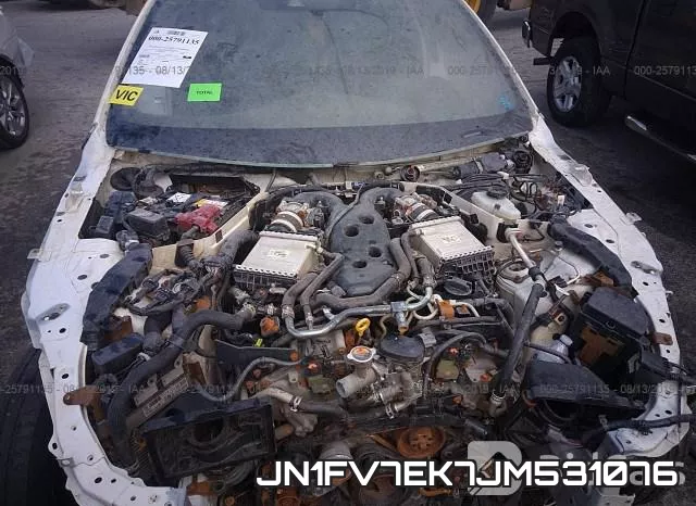 JN1FV7EK7JM531076 2018 Infiniti Q60, Red Sport 400