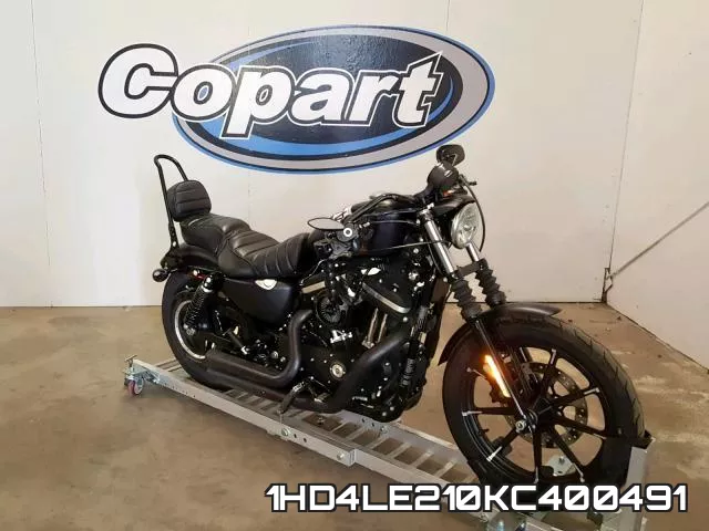 1HD4LE210KC400491 2019 Harley-Davidson XL883, N