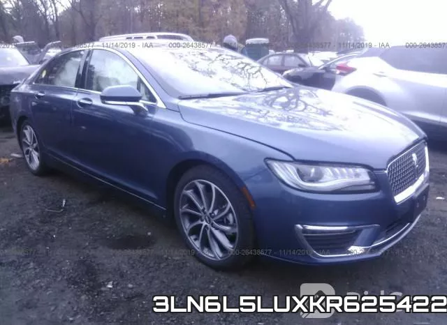 3LN6L5LUXKR625422 2019 Lincoln MKZ, Reserve I