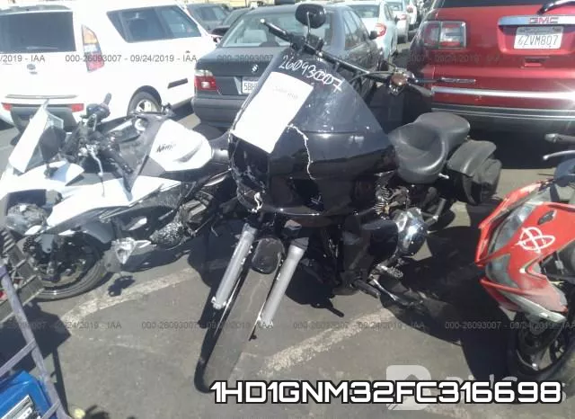 1HD1GNM32FC316698 2015 Harley-Davidson FXDL, Dyna Low Rider