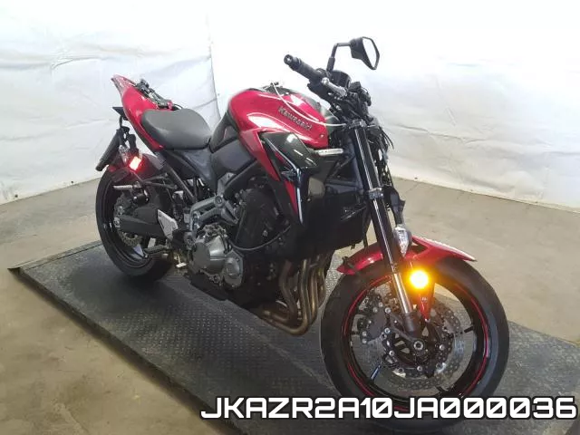 JKAZR2A10JA000036 2018 Kawasaki ZR900