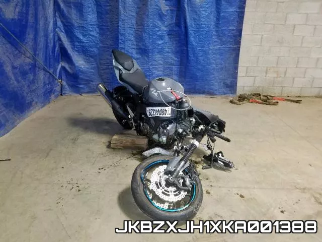 JKBZXJH1XKA001388 2019 Kawasaki ZX636, K