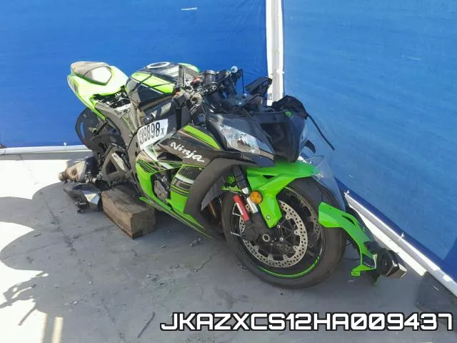 JKAZXCS12HA009437 2017 Kawasaki ZX1000, S