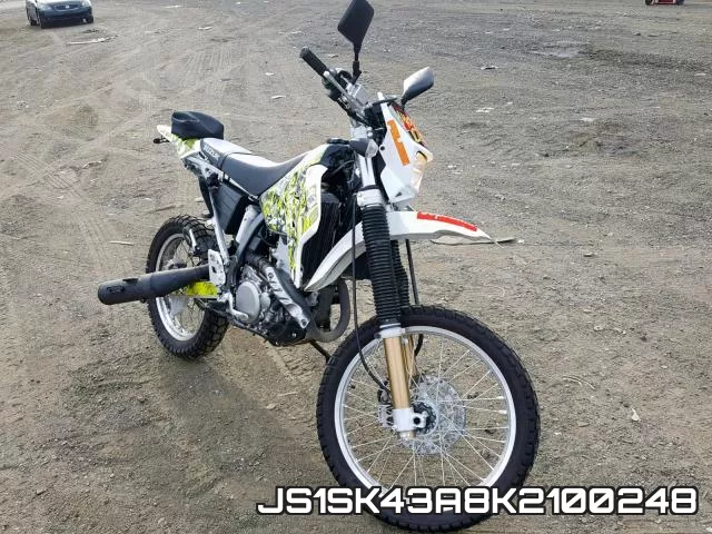 JS1SK43A8K2100248 2019 Suzuki DR-Z400, S
