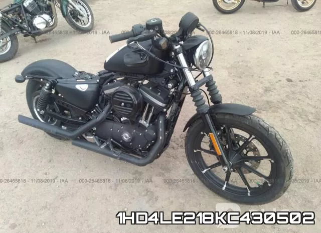 1HD4LE218KC430502 2019 Harley-Davidson XL883, N