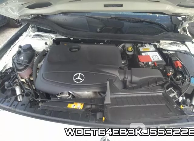 WDCTG4EB3KJ553226 2019 Mercedes-Benz GLA-Class,  250