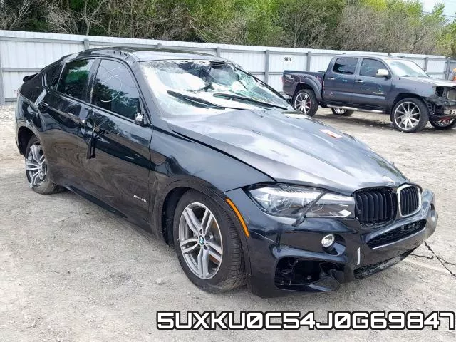5UXKU0C54J0G69847 2018 BMW X6, Sdrive35I