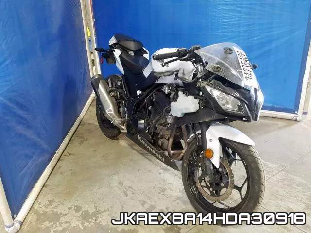 JKAEX8A14HDA30918 2017 Kawasaki EX300, A
