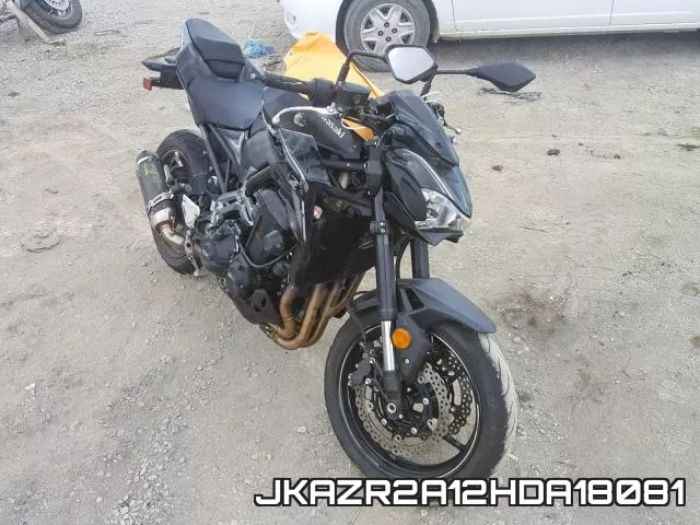 JKAZR2A12HDA18081 2017 Kawasaki ZR900