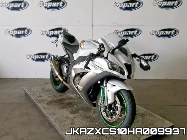 JKAZXCS10HA009937 2017 Kawasaki ZX1000, S